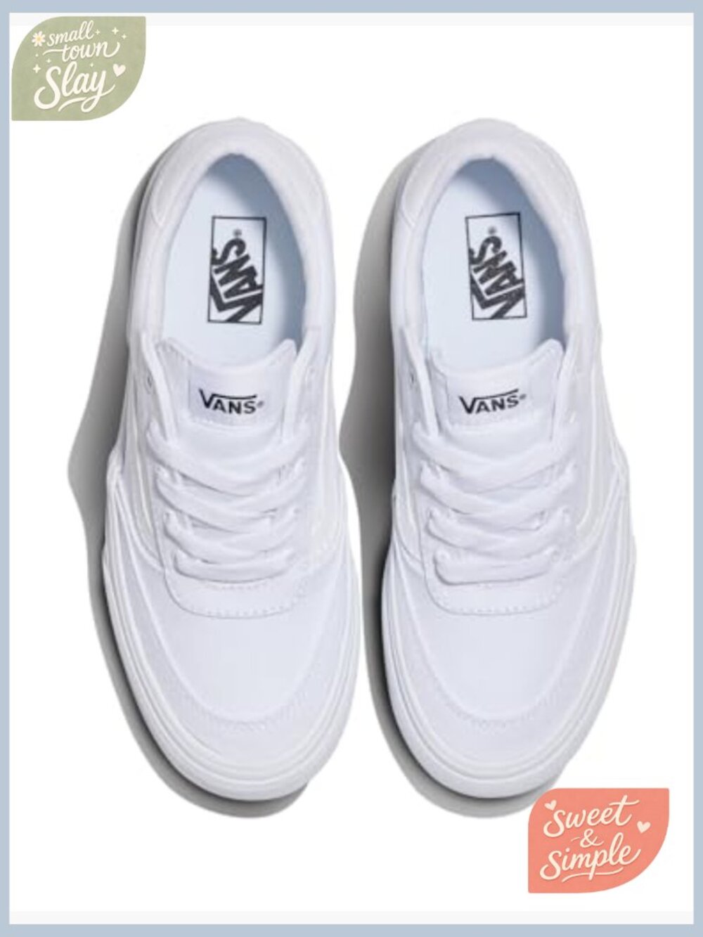 Low-top platform sneaker with canvas upper and signature waffle outsole - Picture 5 of 6